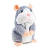 Picture of Talking Hamster Plush Toy, Repeat What You Say Funny Kids Stuffed Toys, Talking Record Plush Interactive Toys for, Birthday Gift Kids Early Learning