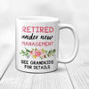 Picture of Retirement Mug | See Grandkids for Details | Retirement Gift for Women | Retirement Party Decor | Coworker Retirement | Retiree Gift | Boss Retirement