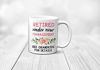 Picture of Retirement Mug | See Grandkids for Details | Retirement Gift for Women | Retirement Party Decor | Coworker Retirement | Retiree Gift | Boss Retirement