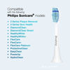 Picture of Brushmo Sensitive Replacement Toothbrush Heads Compatible with Sonicare HX6053, 8 Pack