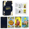 Picture of Hunnee Tarot Cards Deck with Guidebook Set for Beginners and Experts Readers, 78 Tarot Deck Cards with Booklet, Classic Traditional Tarot Deck Standard Size 4.75" x 2.75", Fortune Telling Cards Game