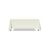 Picture of Pomp Ivory 90" x 132" Inch Premium Polyester Tablecloth | Wrinkle + Stain Resistant Easy Care Fabric | Fits 6FT Rectangle Table