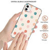 Picture of Cute Colorful Retro Smiley Face Cover for iPhone 11, Cute Smiley face for Women Girls, Unique Trendy TPU Bumper Cover Case for iPhone 11