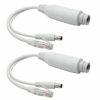 Picture of ANVISION 2-Pack Active 48V to 12V Waterproof PoE Splitter Adapter, IEEE 802.3af Compliant 10/100Mbps, for IP Camera AP Voip Phone and More, White
