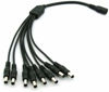 Picture of 12V 5A Power Supply Adapter with 8 Way Splitter Cable for CCTV Security Camera DVR NVR Led UL Listed FCC