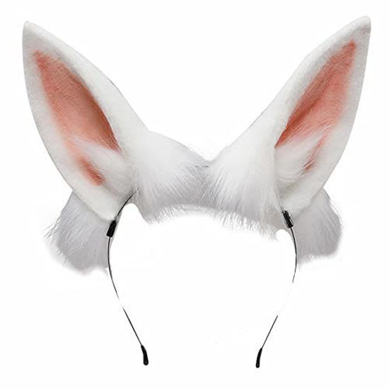 Picture of VIGVAN Handmade Rabbit Ears Cute Animal Ears Lolita Accessories Rabbit Ear Headband