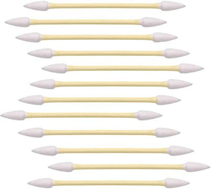 Picture of 2000pcs Precision Tip Cotton Swabs for Makeup, Bamboo Sticks and Double Pointed