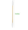 Picture of 2000pcs Precision Tip Cotton Swabs for Makeup, Bamboo Sticks and Double Pointed