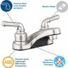 Picture of Pacific Bay Lynden Bathroom Faucet - Metallic Plating Over ABS Plastic (Brushed Satin Nickel)