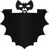 Picture of Kids Bat Vampire Cloaks Halloween Cloaks Vampire Bat Costume Accessories and Bat Eye Mask (M) Black