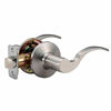 Picture of Amazon Basics TQ50S82 Shelby Door Lever, Passage, Satin Nickel