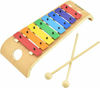 Picture of MUSICUBE Xylophone 3rd Gen Colorful Keys Kids Xylophone, Professional Tuning, Advanced Bent Wood Xylophone for Adult and Kids with Easy Pack-Up Stick Design