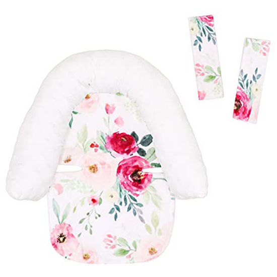 Floral car outlet seat and stroller