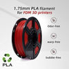 Picture of Flashforge PLA 1.75mm 3D Printer Filaments 0.5kg Spool-Dimensional Accuracy +/- 0.05mm for Finder and Adventurer 3 (Black)