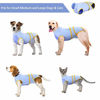 Picture of Kuoser Recovery Suit for Dogs Cats After Surgery, Professional Pet Recovery Shirt Dog Abdominal Wounds Bandages, Substitute E-Collar & Cone,Prevent Licking Dog Onesies Pet Surgery Recovery Suit L