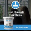 Picture of Vet Classics Tear Stain for Dogs & Cats, Helps Eliminate Tear Stains from Eyes & Prevents New Stains with Cranberry, Lutein, Eyebright, Oregon Grape Root, 65 Soft Chews