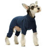 Picture of Fitwarm Turtleneck Knitted Dog Sweater Puppy Pajamas Thermal Doggie Winter Clothes Knitwear Pet Coats Cat Apparel Blue Medium