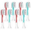 Picture of Sonifresh Kids Toothbrush Replacement Heads, Compatible with Philips Sonicare Kids HX6042/94,HX6321,HX6340,HX6330,HX6331,HX6320,8 Pack Standard Brush Heads for Kids Over 7 Years Old.