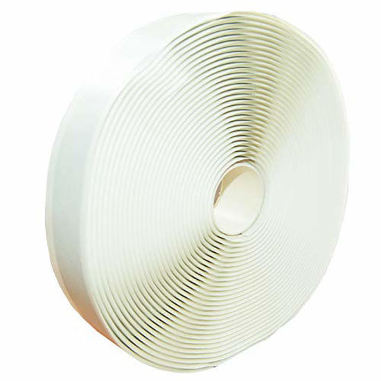 Picture of LLPT Butyl Seal Putty Tape White 1 Inch x 33 Feet Extra Thick for Leak Proof RV Repair Window Glass Boat Sealing Roof Pipe Patching(WST233)