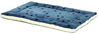 Picture of Reversible Paw Print Pet Bed in Blue / Cream, Dog Bed Measures 23.5L x 17W x 2.8H for Small Dogs, Machine Wash