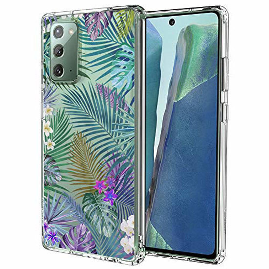 Picture of for Galaxy Note 20 Case,Galaxy Note 20 5G Case, MOSNOVO Tropical Forest Crystal Clear Design Shock Absorption Bumper Soft TPU Cover Case for Samsung Galaxy Note 20 5G