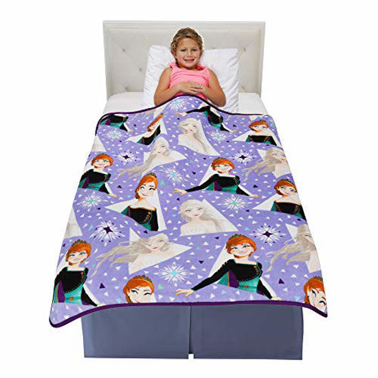 Picture of Franco Kids Bedding Super Soft Plush Throw Blanket, 46" x 60", Disney Frozen 2