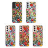 Picture of MOSNOVO Case for Samsung Galaxy S21 Plus, Secret Garden Floral Flower Slim Clear Case Design with Shockproof TPU Bumper Protective Cover Case for Women Girls