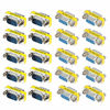 Picture of abcGoodefg 9 Pin RS-232 DB9 Male to Male Female to Female Serial Cable Gender Changer Coupler Adapter (20 Pack, DB9 Male to Male Female to Female)