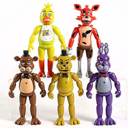 Picture of Inspired by Five Nights at Freddys Set 5 pcs, 6 inches