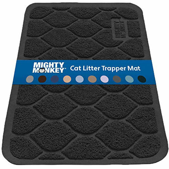 MIGHTY MONKEY Premium Cat Litter Mat