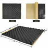 Picture of TroyStudio Triple Noise Insulation Sound Proof Foam Panel - 19 X 16 X 0.7 Inches Self-adhesive Closed Cell Foam, Dense Soundproofing Foam - Car Sound Deadening Mat - Egg Crate Acoustic Foam Panel