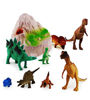 Picture of Dinosaur Toys Set, 31-Pieces. Educational Dinosaur Toys Pack, Toy Figures with T-Rex, Velociraptor, Triceratops, Stegosaurus, Prehistoric Fauna + Mountain. Great Child Learning Toy by MyFirstDino