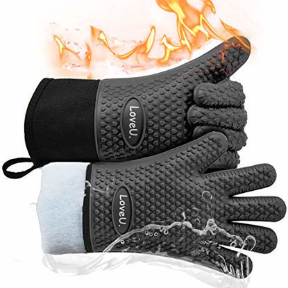 2pcs, Polyester Oven Mitts, Short Heat Resistant Mitts, Microwave Oven  Christmas Theme Glove, Baking Oven Insulation Gloves, Non-Slip Grip  Surfaces And Hanging Loop Gloves, Kitchen Supplies
