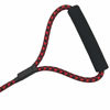 Picture of Shorven Nylon Strong Dog Rope Lead Leash Training Dog Lead with Soft Handle 6-20 FT Long Red/Black (Dia:0.3" 15FT)