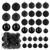 Picture of Christmas Ornaments for Xmas Trees,Black Shatterproof Christmas Ball Ornaments of 32 pcs