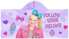 Picture of Jay Franco Nickelodeon JoJo Siwa Follow Your Dreams Hooded Bath/Pool/Beach Towel, Purple