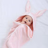 Picture of TBEZY Baby Hooded Towel with Unique Animal Design Ultra Soft Thick Cotton Bath Towel for Newborn (Bunny)