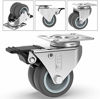 Picture of GBL - 2'' Caster Wheels + Screws 880Lbs | 4X Heavy Duty Castor Wheels Without Brakes | Dolly Wheels for Moving Furniture Table Trolley Workbench Garage