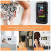 Picture of Waterproof Shower Phone Holder, URROY 360° Rotation Shower Phone Case, Anti-Fog High Sensitivity Cover Mount Box for Bathroom Wall Mirror Bathtub Kitchen, Compatible with 4" - 7" Cell Phones