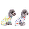 Picture of Amakunft 2-Pack Dog Clothes Dogs Cats Onesie Soft Dog Pajamas Cotton Puppy Rompers Pet Jumpsuits Cozy Bodysuits for Small Dogs and Cats