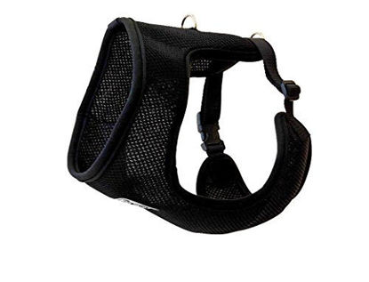 Picture of RC Pet Products Cirque Soft Walking Dog Harness: XXSmall Black