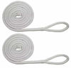 Picture of Extreme Max 3006.3398 BoatTector Premium Double Braid Nylon Fender Line Value 4-Pack - 3/8" x 6', White