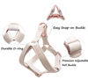 Picture of ARING PET Dog Halter Harness, Velvet Dog Harness, Adjustable No Pull White Dogs Halter Harness.