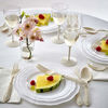 Picture of WHITE PLASTIC PLATES | 20 Wedding Plates | 10.25