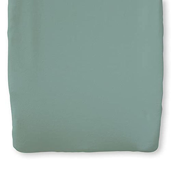 Picture of Natemia Changing Pad Cover - 100% Organic Cotton - 16X32 - Perfect for Cradle and Bassinet - Silky Soft and Hypoallergenic - Great Baby Shower - Registry Gift