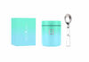 Picture of IRON °FLASK Food Jar - 13.5 Oz, Foldable Spoon, Leak Proof, Vacuum Insulated Thermo, Stainless Steel, Storage Lunch, Container, Canteen, Double Walled, Portable Food Bowl