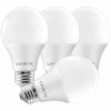 Picture of Luxrite A19 LED Bulb 75W Equivalent, 1100 Lumens, 3500K Natural White, Dimmable Standard LED Light Bulbs 11W, Enclosed Fixture Rated, Energy Star, E26 Medium Base - Indoor and Outdoor (4 Pack)