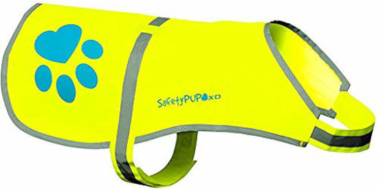 Picture of SafetyPUP XD Dog Reflective Vest, Sizes to Fit Dogs 14 lbs to 130 lbs Hi Vis, Safety Vest Keeps Dogs Visible On and Off Leash in Both Urban and Rural Environments