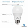 Picture of GREAT EAGLE LIGHTING CORPORATION 100W Equivalent LED A19 Light Bulb 1500 Lumens Cool White 4000K Dimmable 14-Watt UL Listed (6-Pack)