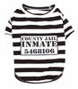 Picture of Parisian Pet - Furry Inmate - Prisoner Costume for Dogs | Funny Halloween Outfit for Pets | Size - L